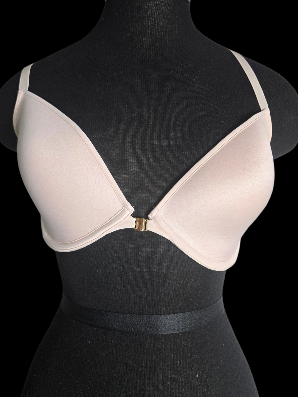 ThirdLove Classic Racerback T Back Front Closure Bra 24 7 Nude Beige Neutral 34D